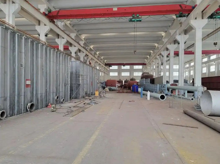 鄭州環(huán)保設備工廠車間考察實拍圖